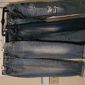 Bundle of Three Pairs Jeans